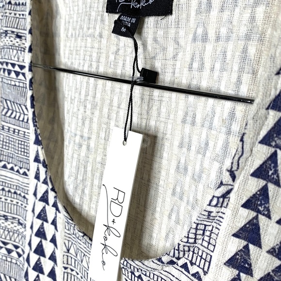 NWT RD style peplum tank top size medium. - Picture 5 of 7